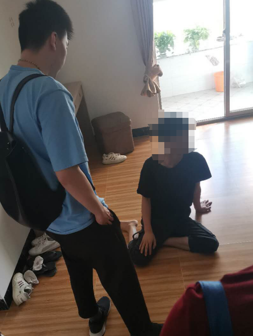 抓捕現場