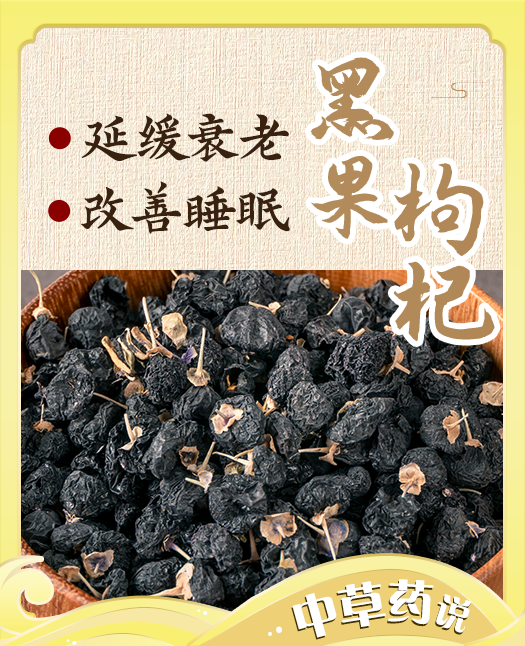【黑果枸杞】 “花青素之王”，延衰不含糊！
